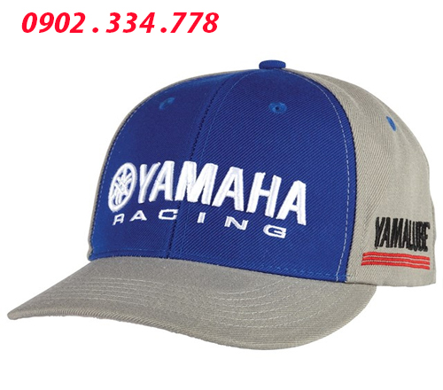 xưởng may mũ lưỡi trai yamaha cao cấp